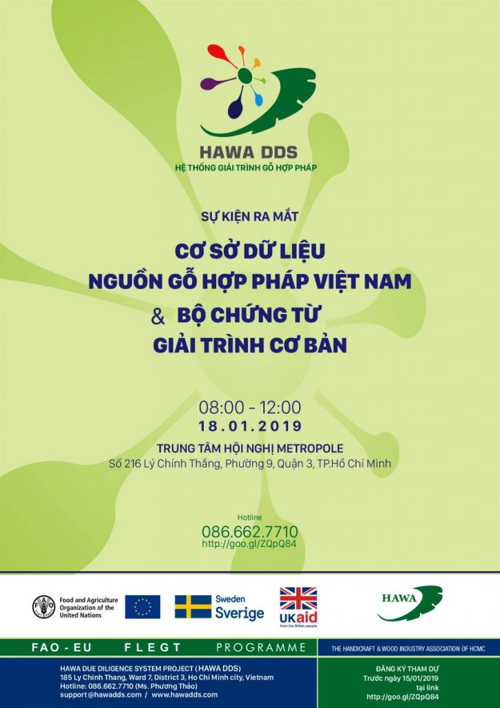 Hội thảo ra mắt cơ sở dữ liệu nguồn gỗ hợp pháp Việt Nam & Bộ chứng từ giải trình cơ bản 1 3c0a2c2f11fcf2a2abed