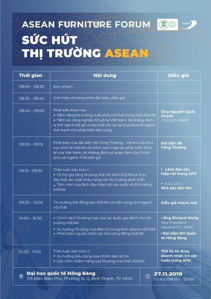 Diễn đàn nội thất Đông Nam Á (ASEAN Furniture Forum) 1 agenda afic 2 LXwdQ