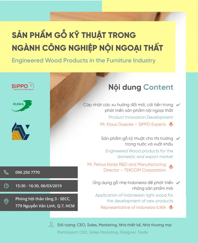 Vifa Expo 2019 - Các hội thảo chuyên đề 2 thu moi go ky thuat final